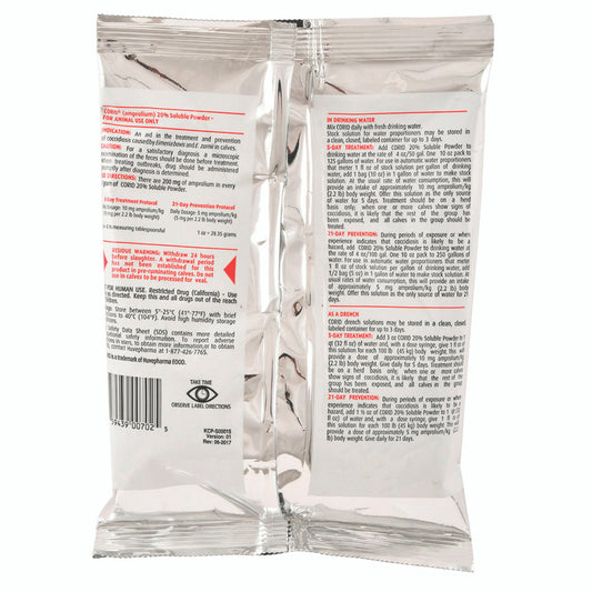 CORID 20% POWDER 10 OZ.