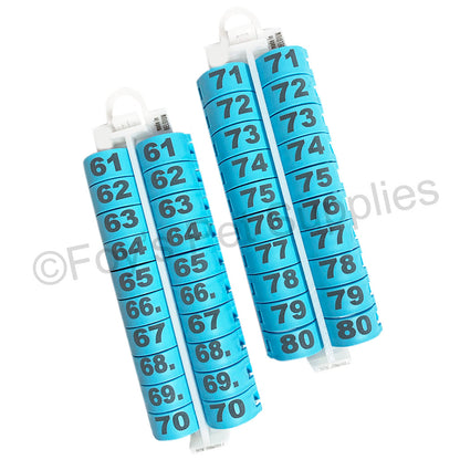 #2238 E-Z LOCKRINGS W/ NUMBERS 61 - 80 (10MM)