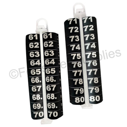 #2238 E-Z LOCKRINGS W/ NUMBERS 61 - 80 (10MM)