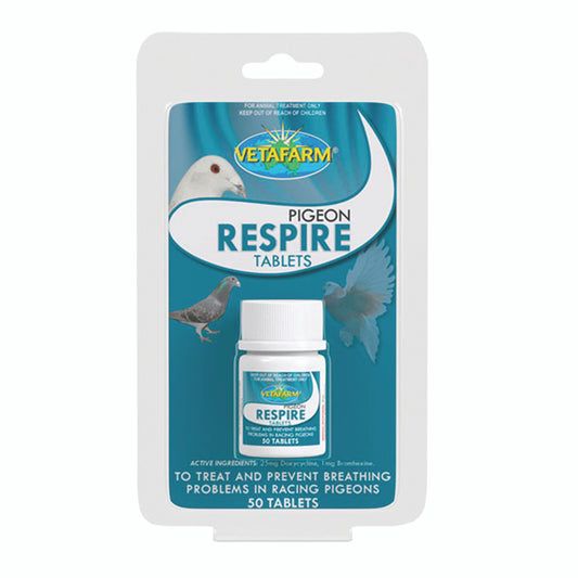 #27 PIGEON RESPIRE TABLETS - 50 TABS
