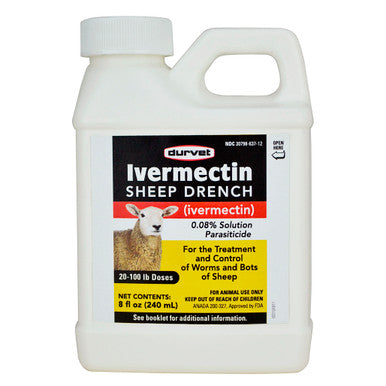 #581 IVOMEC DRENCH LIQUID - 8 OZ.