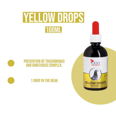 #2925 CEST YELLOW DROPS for PIGEONS, 100ml